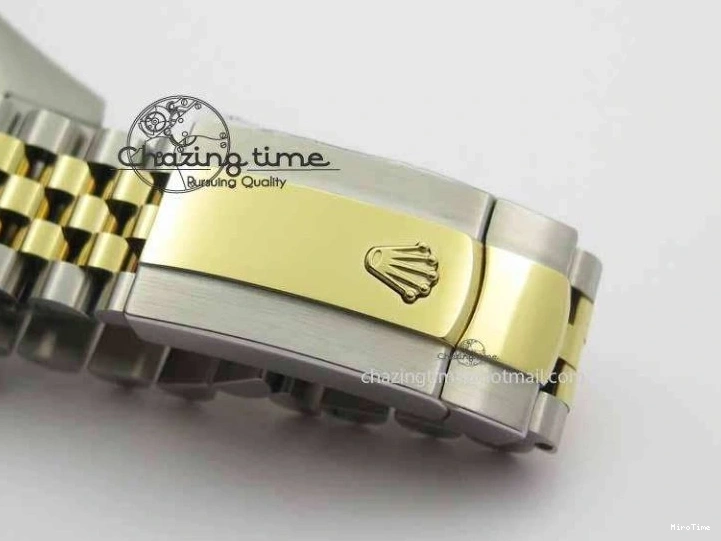 MiroTime 0125 Casual DateJust II 41mm SS YG BP Maker Best Edition White Dial On Jubilee Bracelet 3673